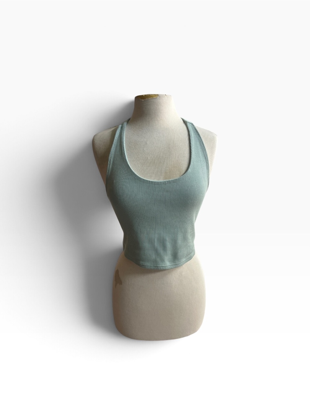 Pact XL light green Racerback tank top